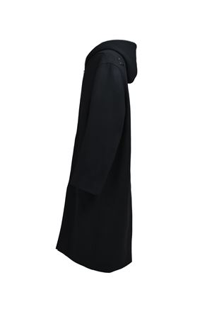 Gimp Mac In Black Melton RICK OWENS | RR02E1979WSF09